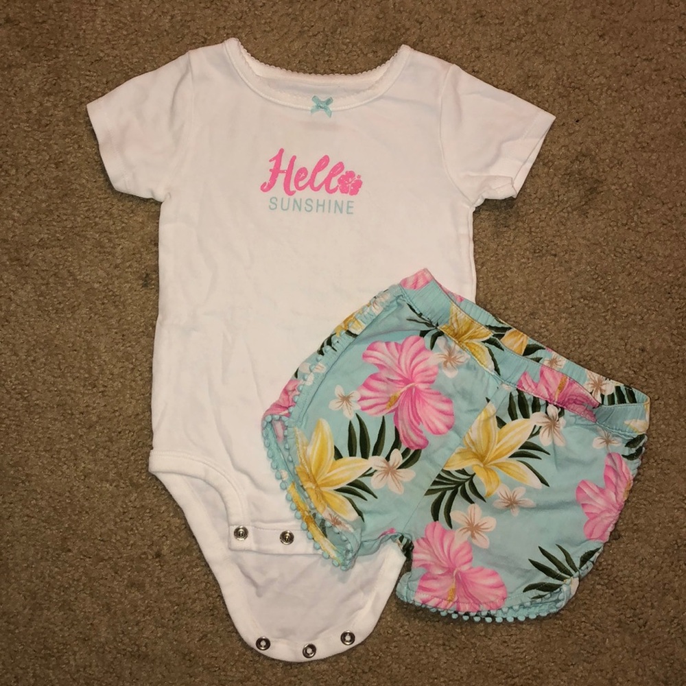 MATCHING SET FOR BABY GIRL 12M